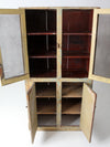 antique primitive painted cabinet