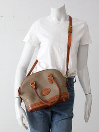 vintage Dooney & Burke crossbody satchel