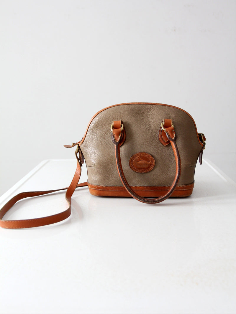 vintage Dooney & Burke crossbody satchel