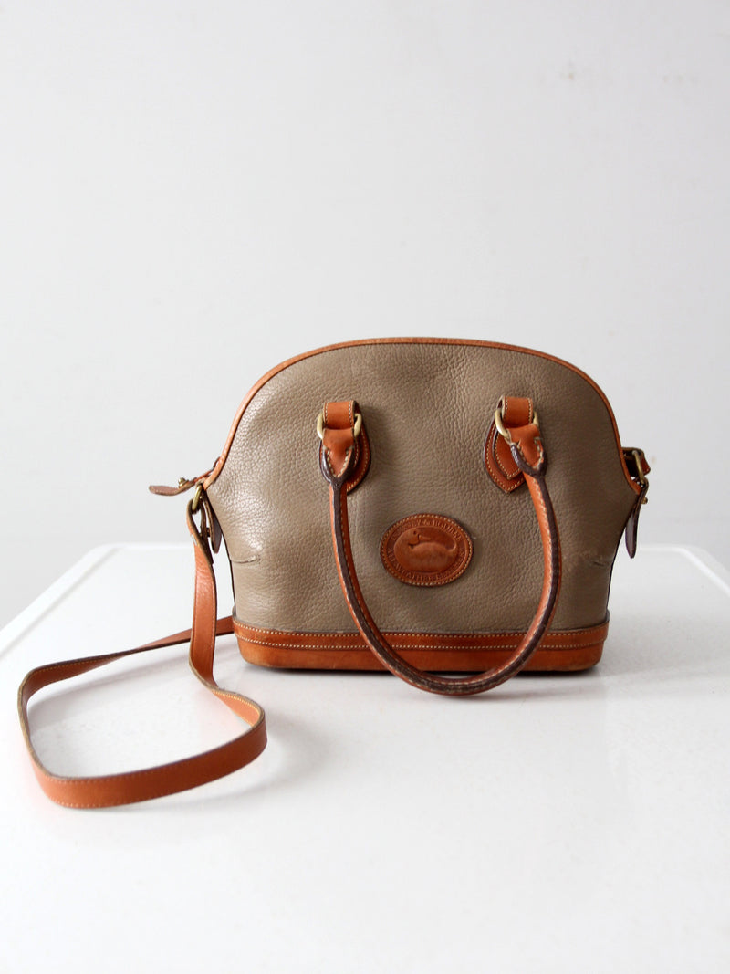 vintage Dooney & Burke crossbody satchel