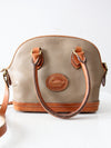 vintage Dooney & Burke crossbody satchel