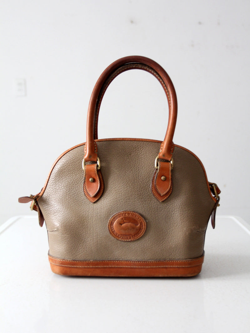 vintage Dooney & Burke crossbody satchel