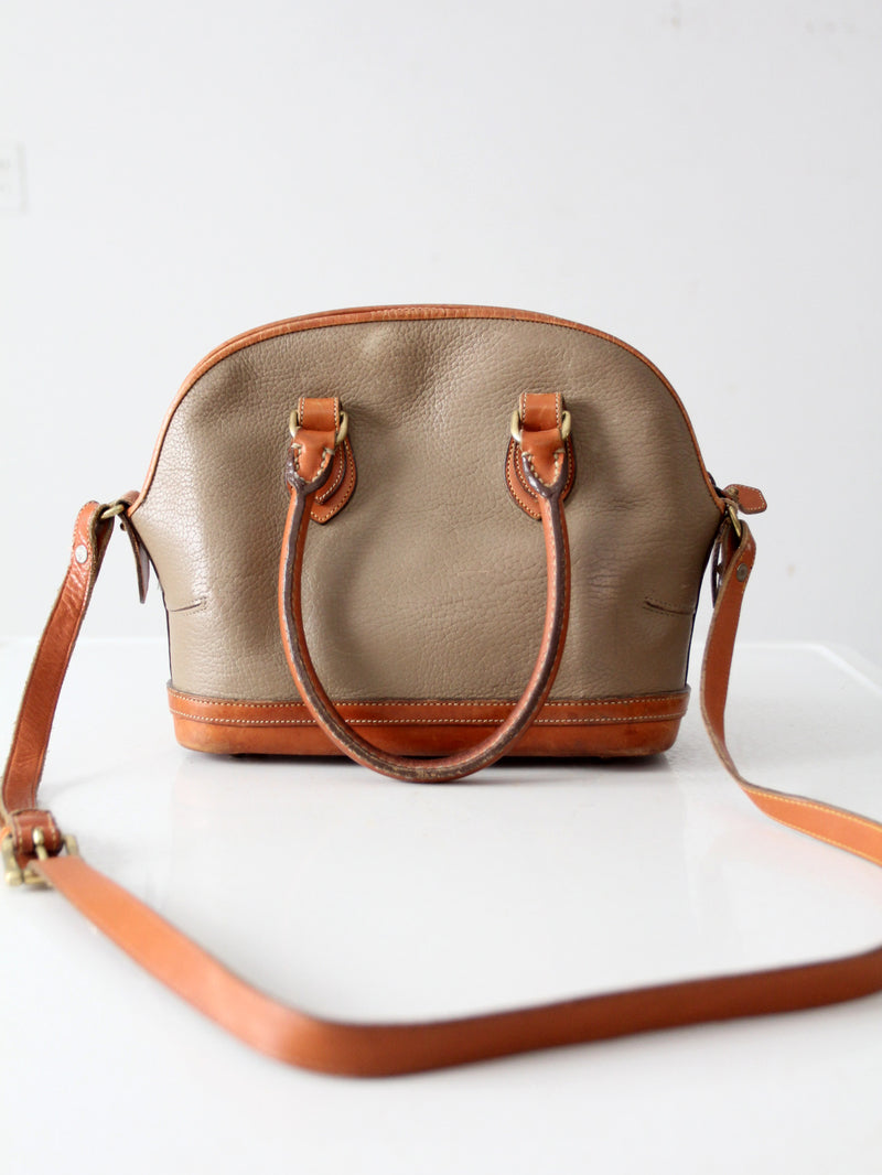 vintage Dooney & Burke crossbody satchel