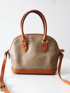 vintage Dooney & Burke crossbody satchel