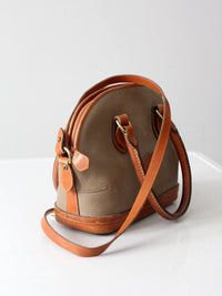 vintage Dooney & Burke crossbody satchel