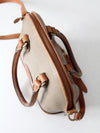 vintage Dooney & Burke crossbody satchel