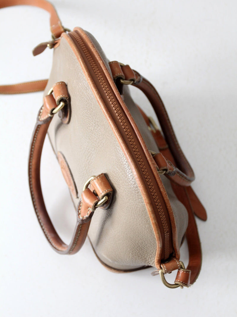 vintage Dooney & Burke crossbody satchel