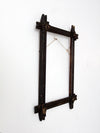 antique tramp art picture frame