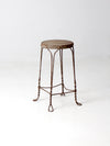 antique bistro stool