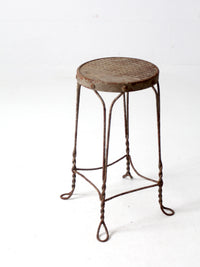 antique bistro stool