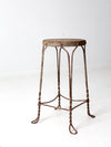 antique bistro stool