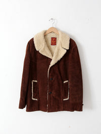 vintage 70s shearling jacket