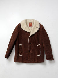 vintage 70s shearling jacket