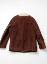 vintage 70s shearling jacket