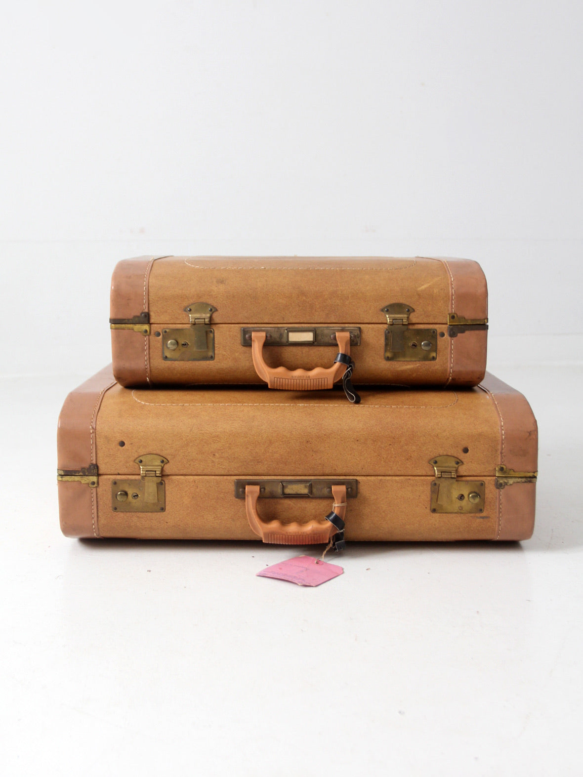 Vintage store crown luggage