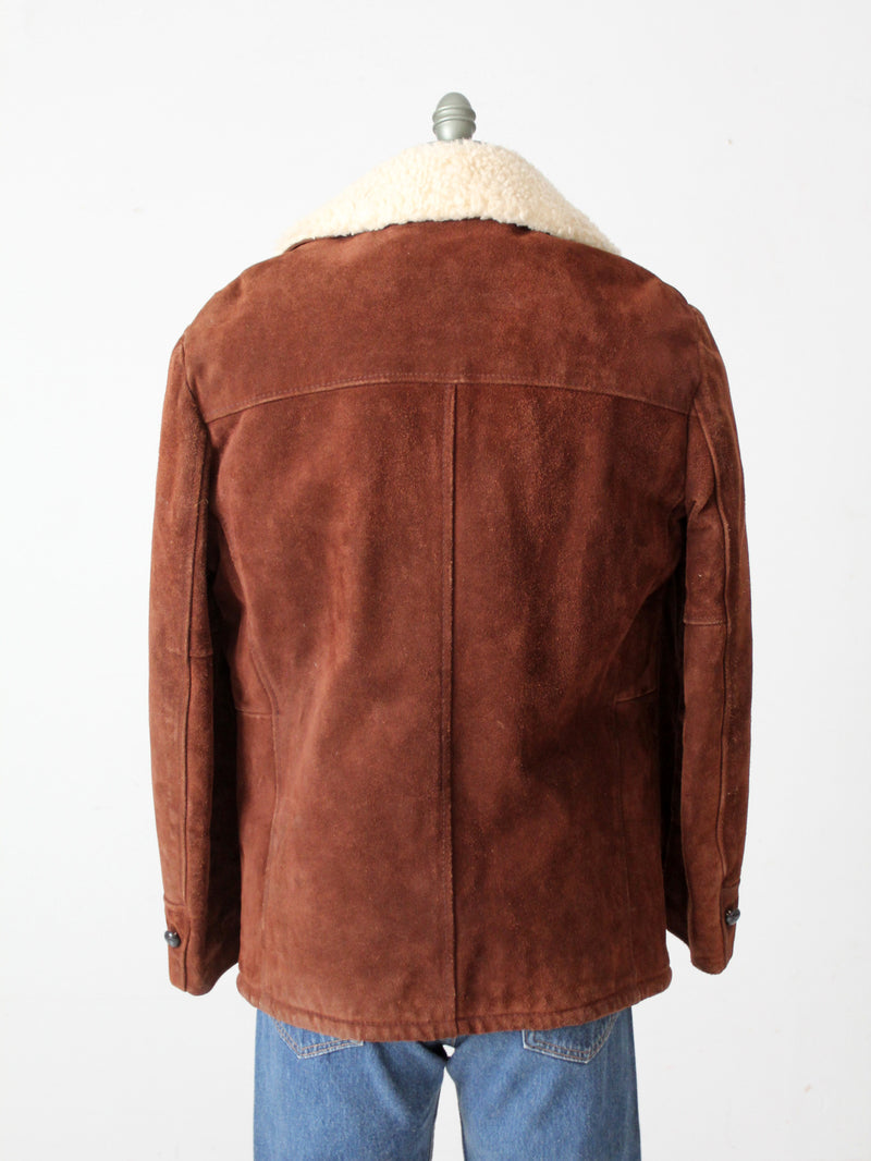 vintage 70s shearling jacket