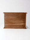 vintage wooden bread box