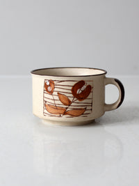 vintage Japanese Otagiri style stoneware mug