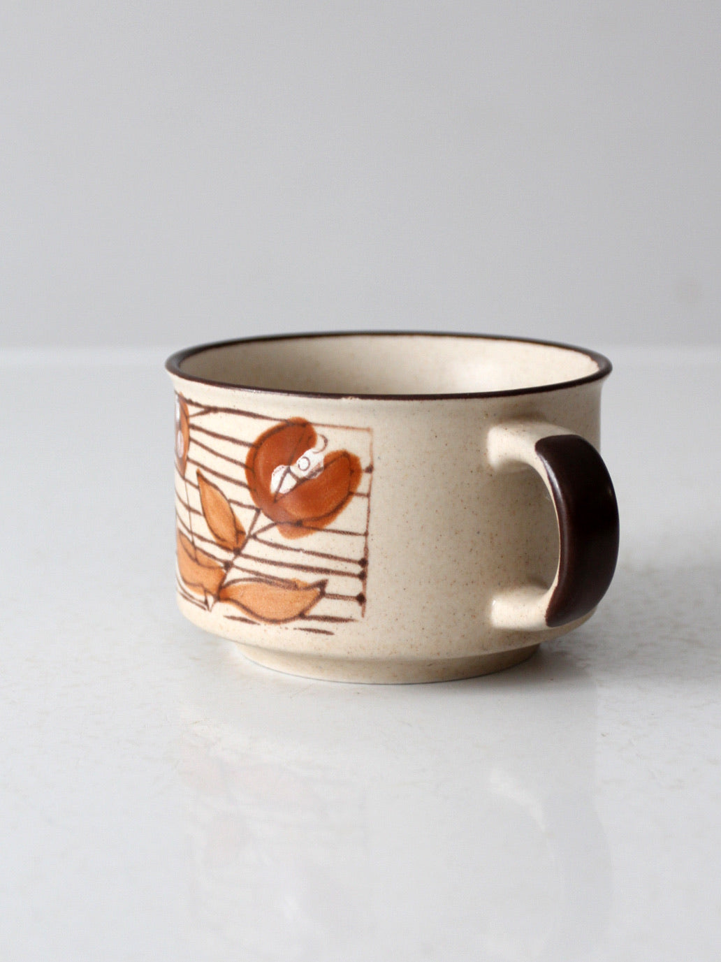 vintage Japanese Otagiri style stoneware mug