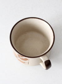 vintage Japanese Otagiri style stoneware mug