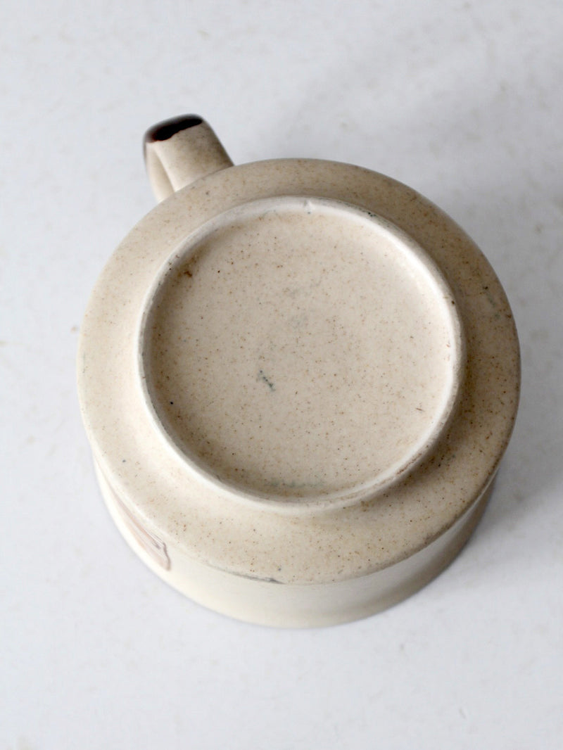 vintage Japanese Otagiri style stoneware mug