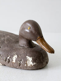 vintage foam duck decoy