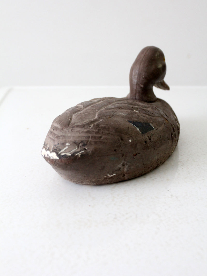 vintage foam duck decoy