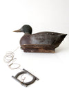 mid century rubber Plasti-Duk duck decoy