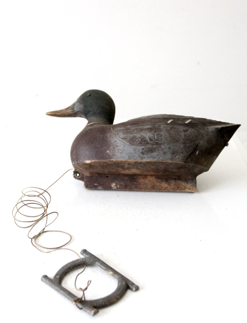 mid century rubber Plasti-Duk duck decoy