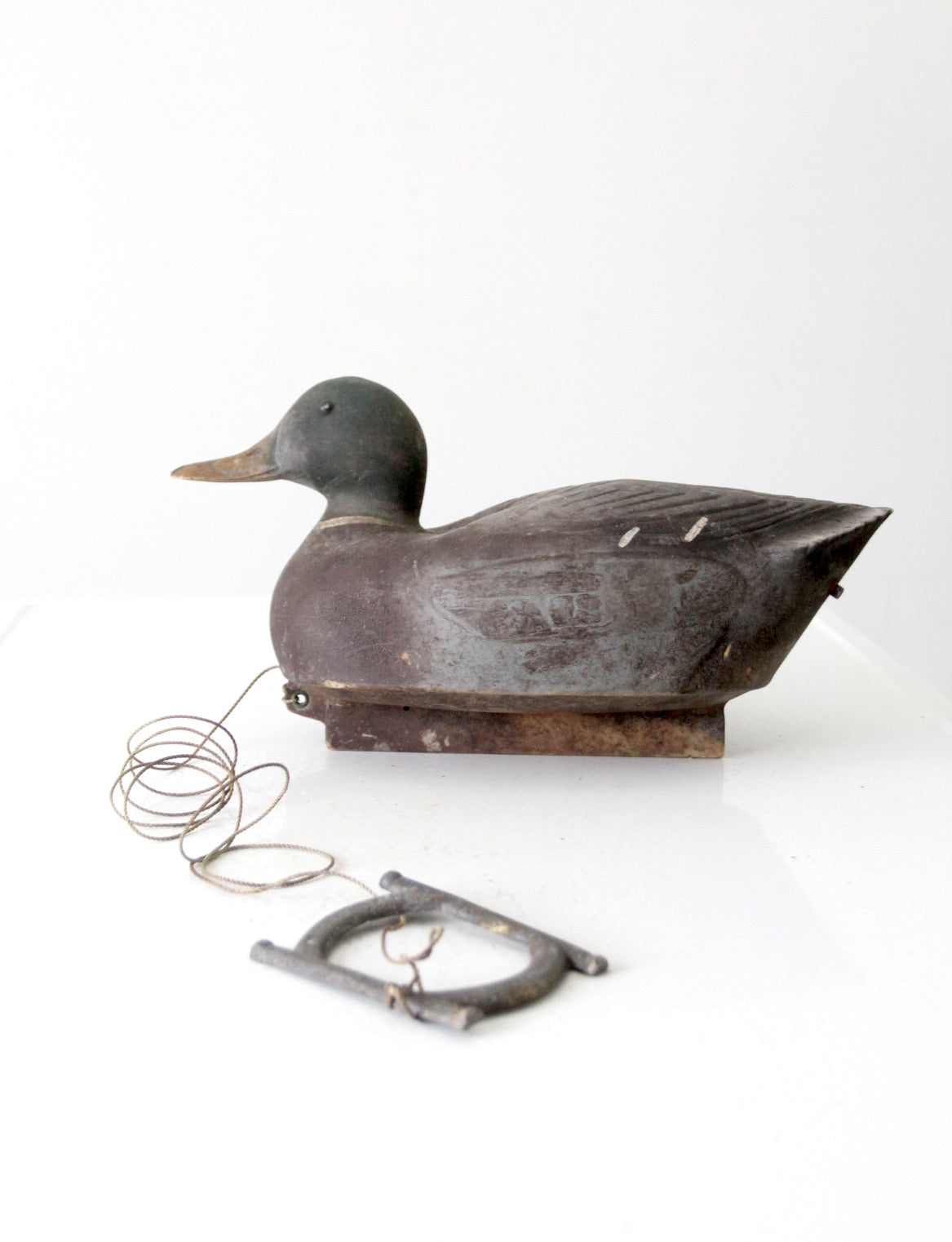 mid century rubber Plasti-Duk duck decoy