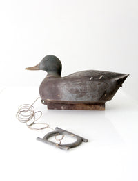 mid century rubber Plasti-Duk duck decoy