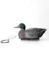 mid century rubber Plasti-Duk duck decoy