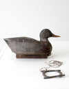 mid century rubber Plasti-Duk duck decoy