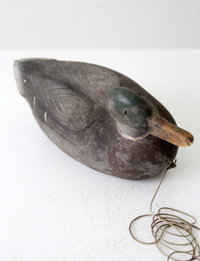 mid century rubber Plasti-Duk duck decoy