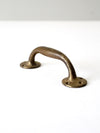 vintage brass door handle