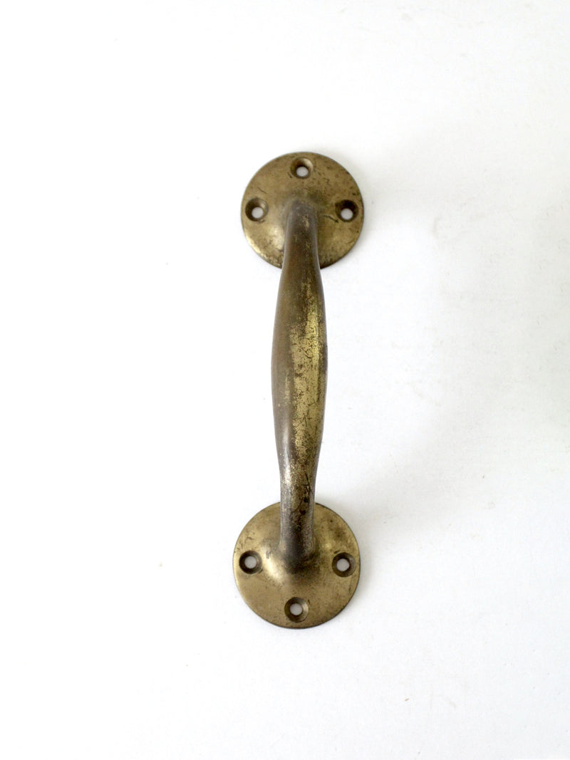 vintage brass door handle