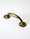 vintage brass door handle