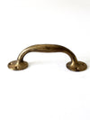 vintage brass door handle