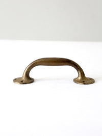 vintage brass door handle