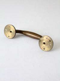 vintage brass door handle