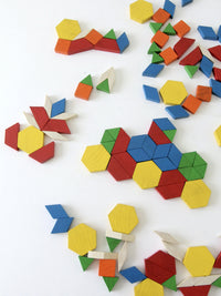 vintage Lillian Vernon pattern blocks