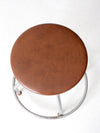 mid century UMF swivel seat stool