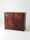 antique sideboard cabinet