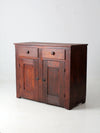 antique sideboard cabinet