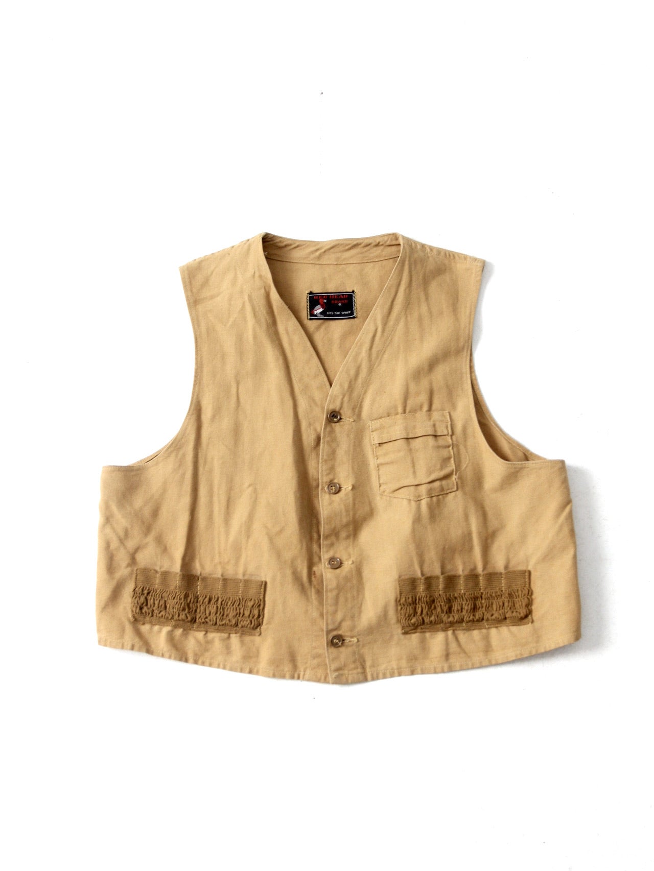 1950s RedHead hunting vest 86 Vintage