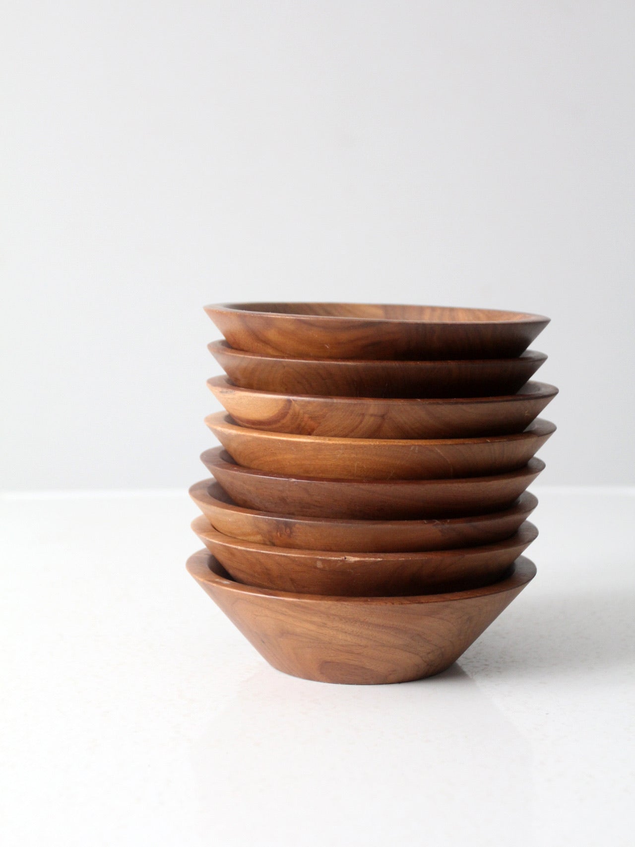 Handmade wooden outlet walnut salad bowl