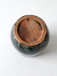 vintage studio pottery vase