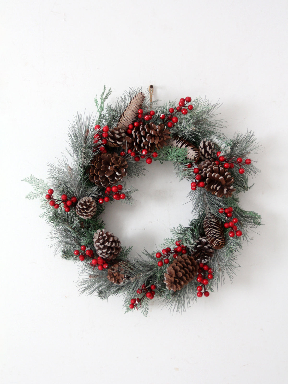 vintage Christmas wreath