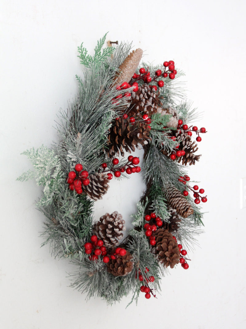 vintage Christmas wreath