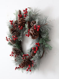 vintage Christmas wreath